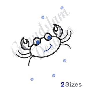 Applique Crab - Machine Embroidery Design, Embroidery Designs, Machine Embroidery, Embroidery Patterns, Embroidery Files, Instant Download