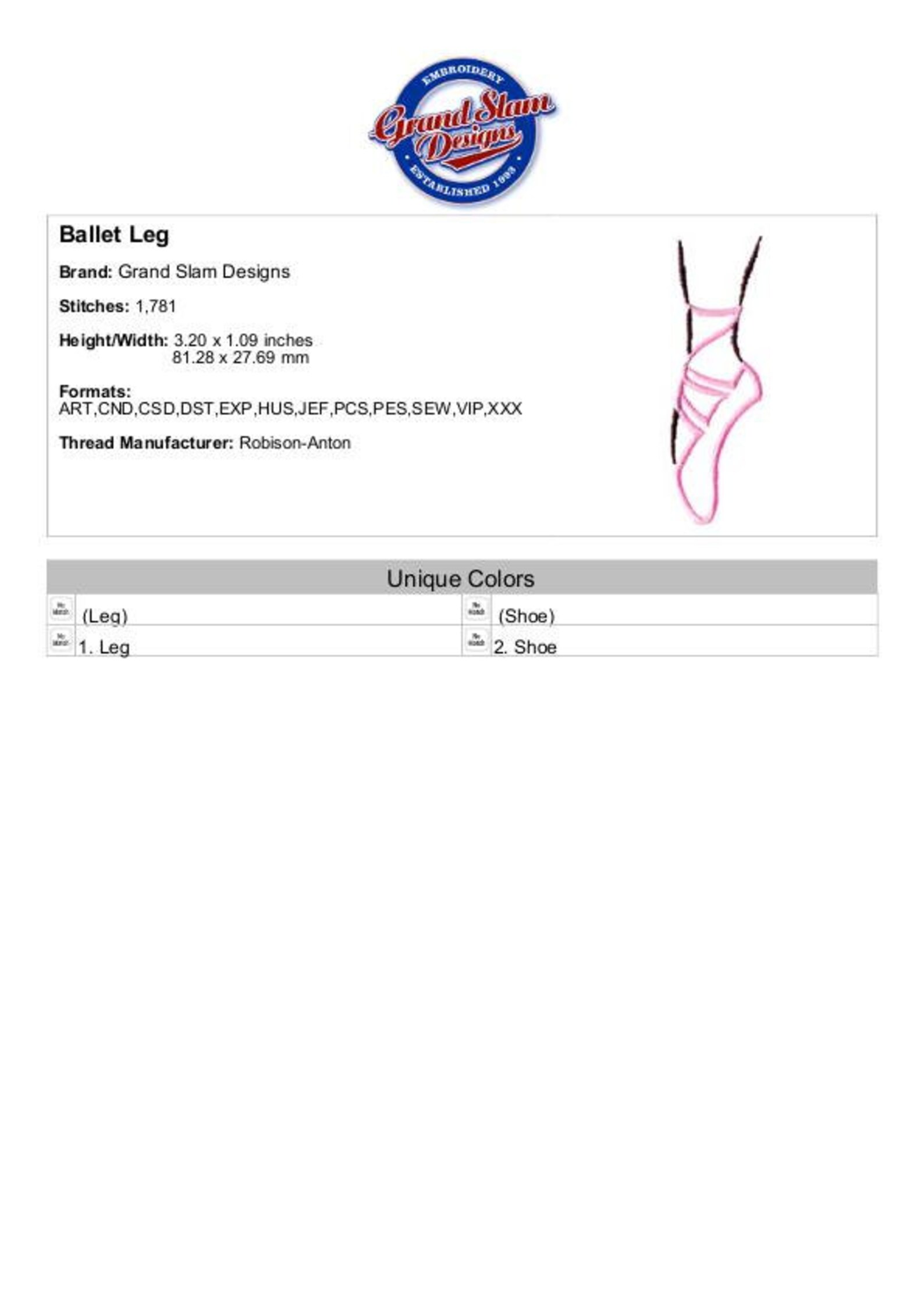 ballet leg pointe shoes - machine embroidery design, embroidery designs, embroidery, embroidery patterns, embroidery files, inst