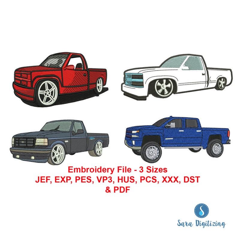 Truck Lovers Ford Truck 3 Sizes Car Enthusiast Classic Truck Cars Auto Truck Machine Embroidery Design Chevy Truck Sewing Fiber Sewing Needlecraft Lifepharmafze Com