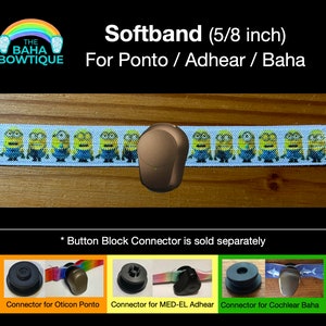 Discontinued Minion choose DIY or softband Connector for Baha Ponto Adhear sold separately image 2