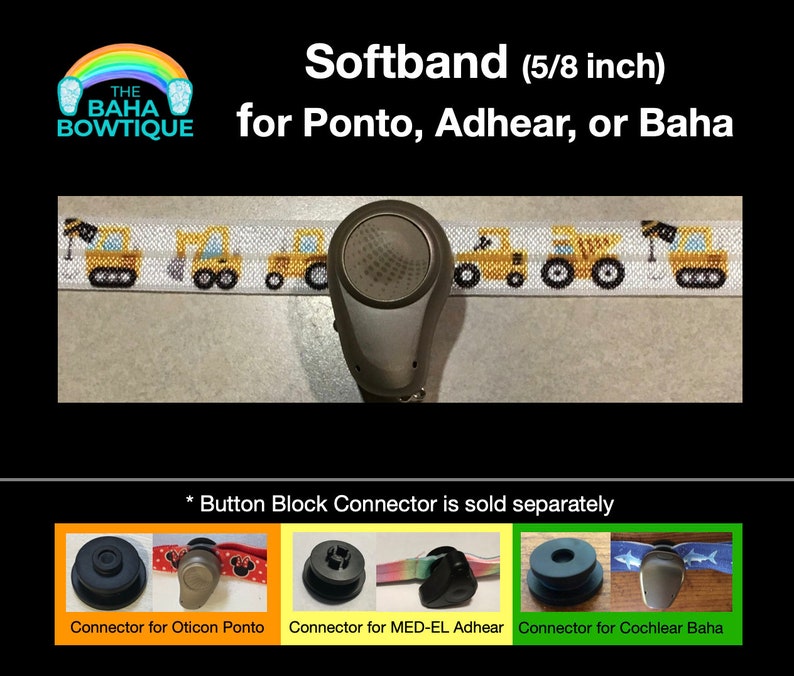 Construction choose DIY or softband Connector for Baha Ponto Adhear sold separately image 2