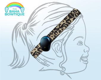 Leopard - choose DIY or softband (Connector for Baha Ponto Adhear sold separately)