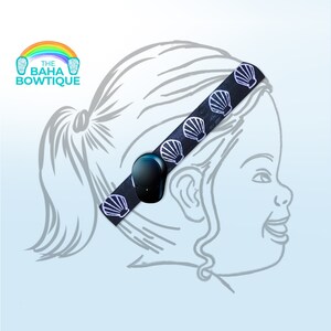 Lilac Seashell - choose DIY or softband (Connector sold separately) compatible with Baha Ponto AdHear