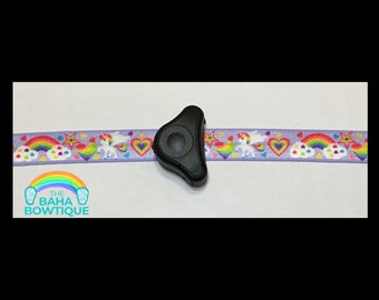 Unicorn and Rainbow - DIY or softband for Baha Ponto Adhear (Connector sold separately)