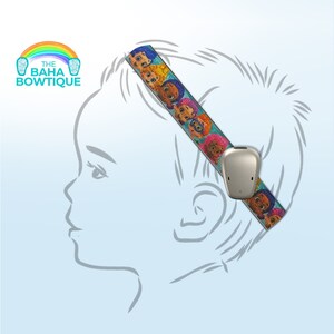Cartoon - choose DIY or softband (Connector sold separately) compatible with Baha, Ponto, or AdHear