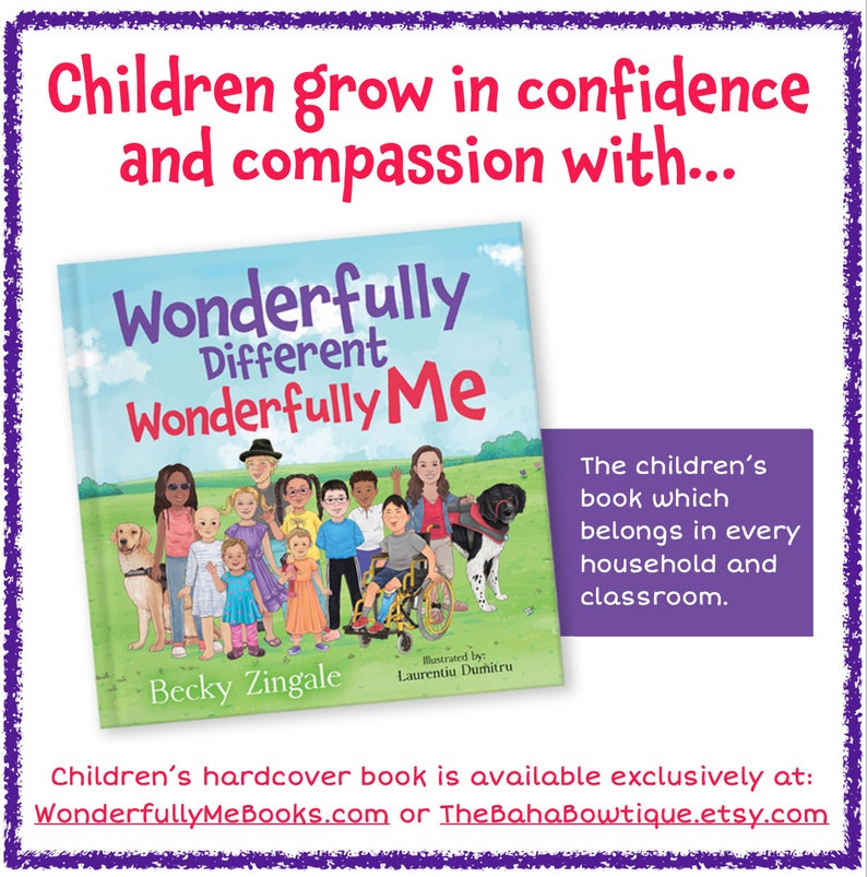 Hardcover Book: Wonderfully Different, Wonderfully Me written by Becky Zingale image 3