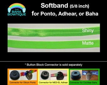 Neon Green - choose DIY or softband (Connector for Baha Ponto Adhear sold separately)