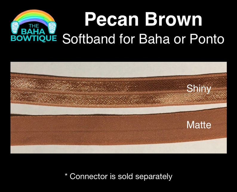 Pecan Brown choose DIY or softband Connector for Baha Ponto Adhear sold separately image 1