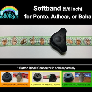 Sign Language ABCs choose DIY or softband Connector for Baha Ponto Adhear sold separately image 3