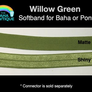 Willow Green - choose DIY or softband (Connector for Baha Ponto Adhear sold separately)
