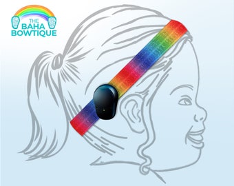 Bright Rainbow - choose DIY or softband (Connector for Baha Ponto Adhear sold separately)