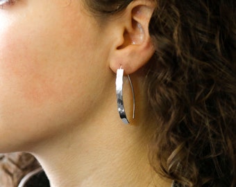 Sterling Silver Urban Shine Drop Earrings