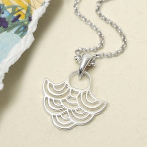 Sterling Silver River Ripples Necklace