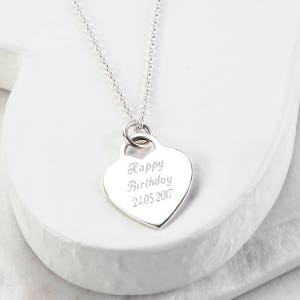■ENGBROX■ silver925 sweet heart necklace EBNL22061SV Sterling Silver 925 Red Sweet Heart Rhinestone Pendant