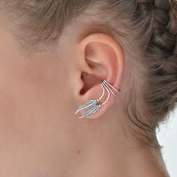 Sterling Silver Cheyenne Ear Cuff - Etsy