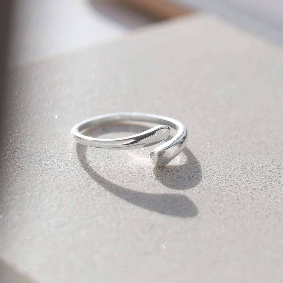 RAOING】Flow Ring size 16号 SILVER925 Silver Ring Sterling 2mm