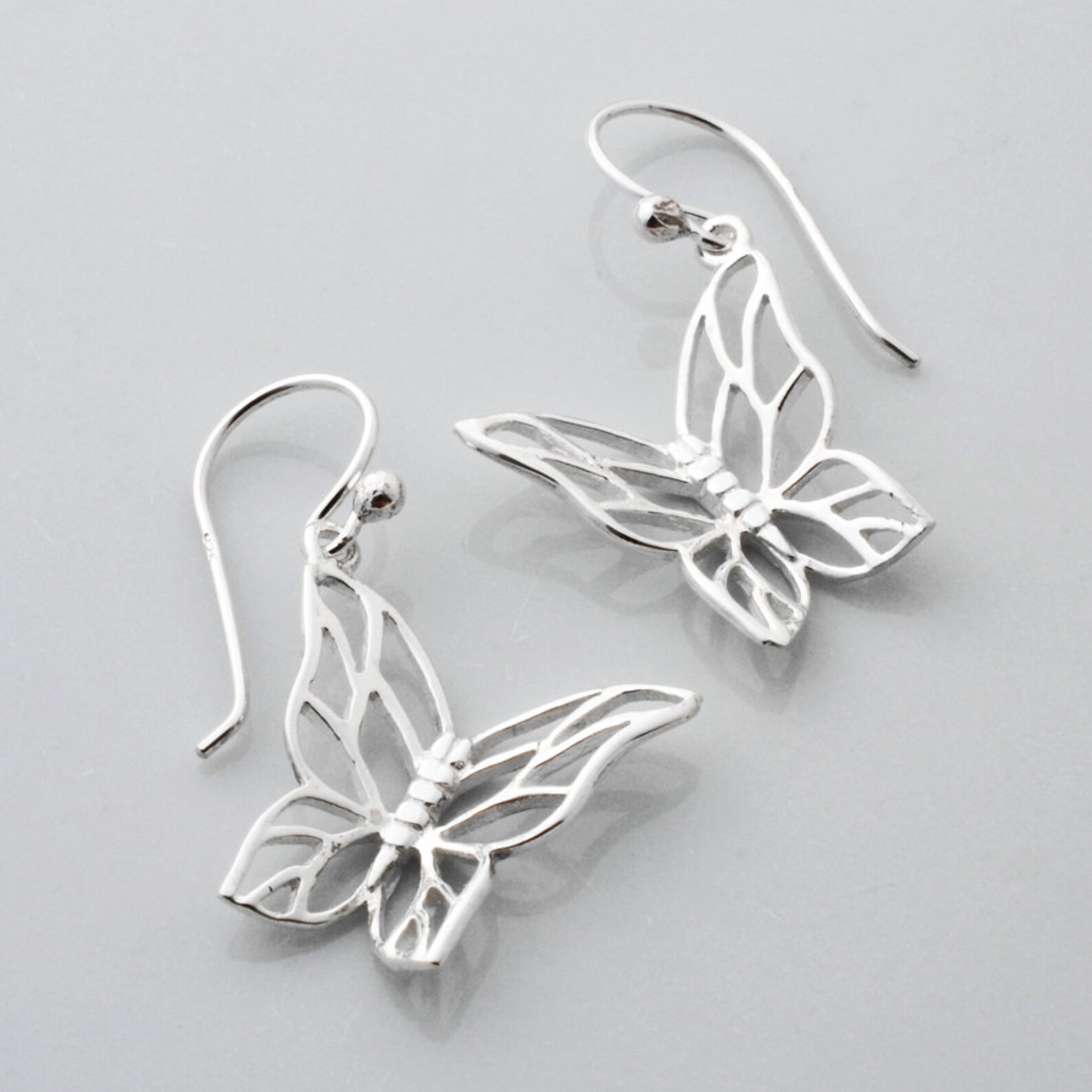 Butterfly Drop Earrings main image 0