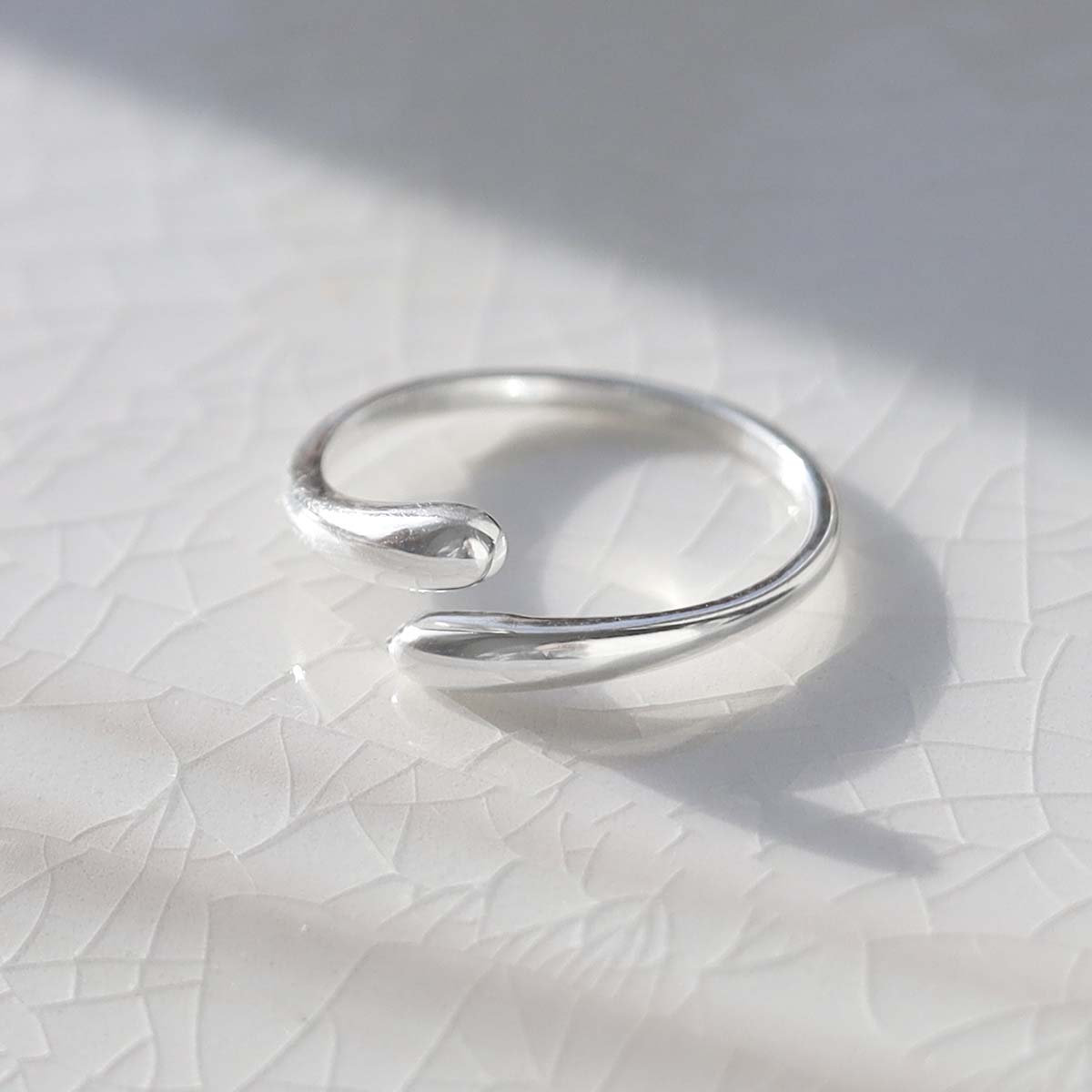 RAOING】Flow Ring size 16号 SILVER925 Silver Ring Sterling 2mm