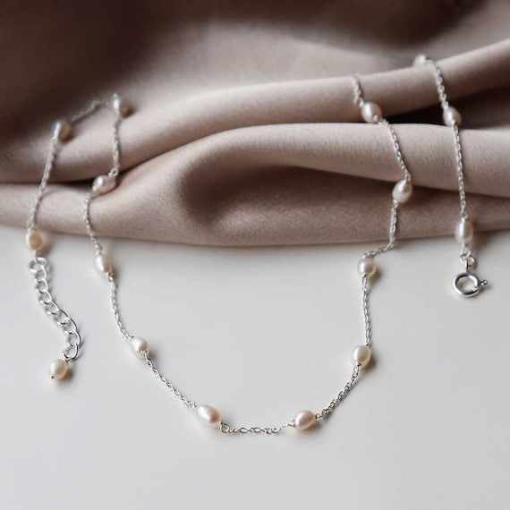 Dew sterling silver necklace outlet