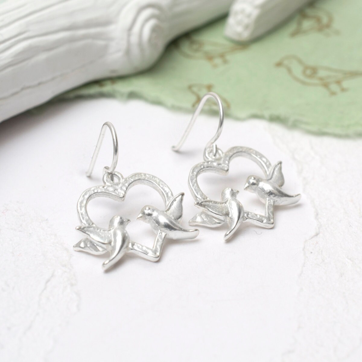 Orecchini Uccellino In Argento 925 Con Smalto Colorato - Piccoli Gioielli A Forma Di Uccello Per Donne E Ragazze, Ipoallergenici, Confezione Regalo - 2
