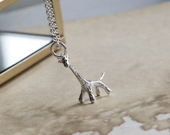 Sterling silver Giraffe pendant