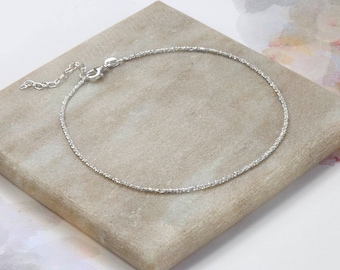 Sterling Silver Margarita Anklet