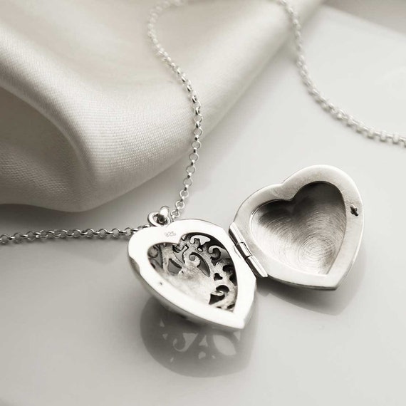 Vintage Heart Locket Choker Gold Filled MOM Necklace - Etsy