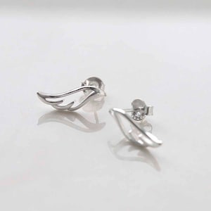 Sterling Silver Hermes Stud Earrings