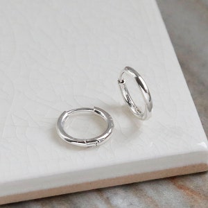 Sterling Silver Big Huggies