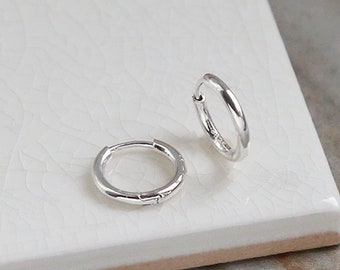 Sterling Silver Big Huggies