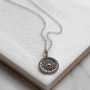 Oxidised Sterling Silver Marrakech Necklace