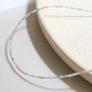 Sunrise Mixed Gemstone Beaded Necklace