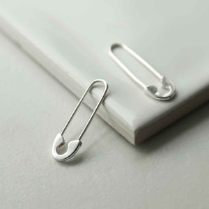 Large Safety Pin Earring