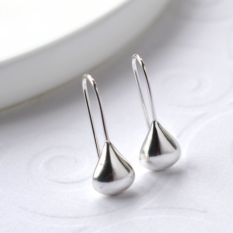 Sterling Silver April Shower Drop Earrings Etsy UK