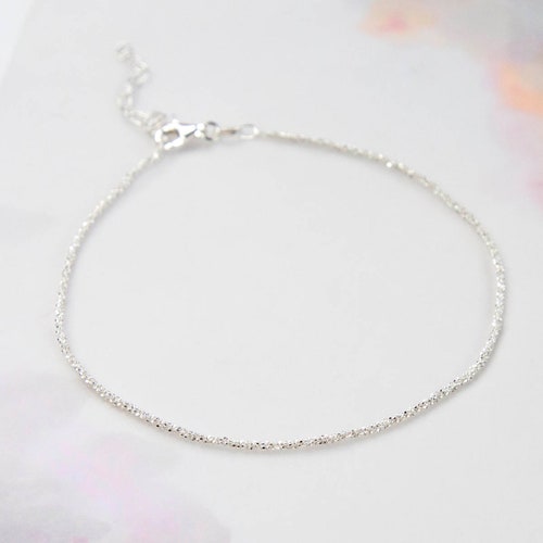 Sterling Silver Margarita Anklet