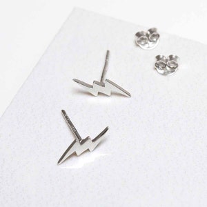Sterling Silver Zeus Studs