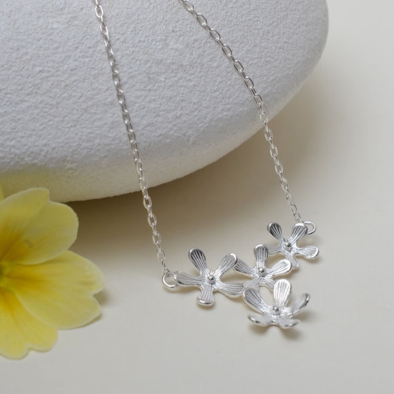 TATIANA☆[silver925] Bloomette Flower Pendant Necklace TATIANA☆[silver925] Bloomette Flower Pendant Necklace