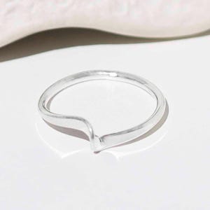 Tvinnad midi-ring i sterlingsilver