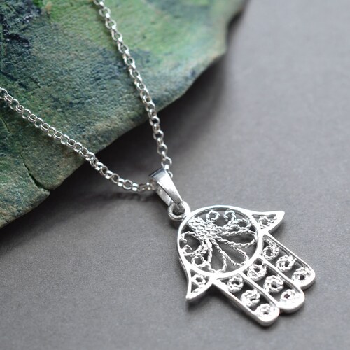 Sterling Silver Moon and Stars Layered Charm Necklace - Etsy UK