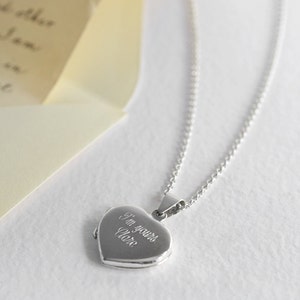 Sterling Silver Heart Locket image 3
