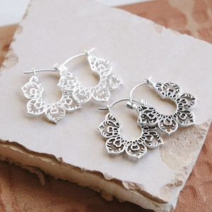 Sterling Silver Marrakesh Dream Hoops