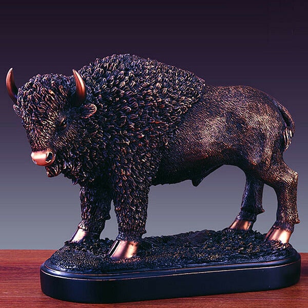 Buffalo Statue Etsy
