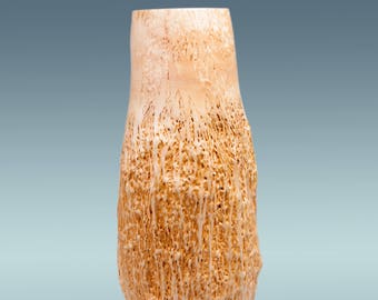 Wood vase, wooden vase, exotic wooden vase, Karelian birch, natural wood vase, hand carving vase, tree vase, wood vases, rustic vases