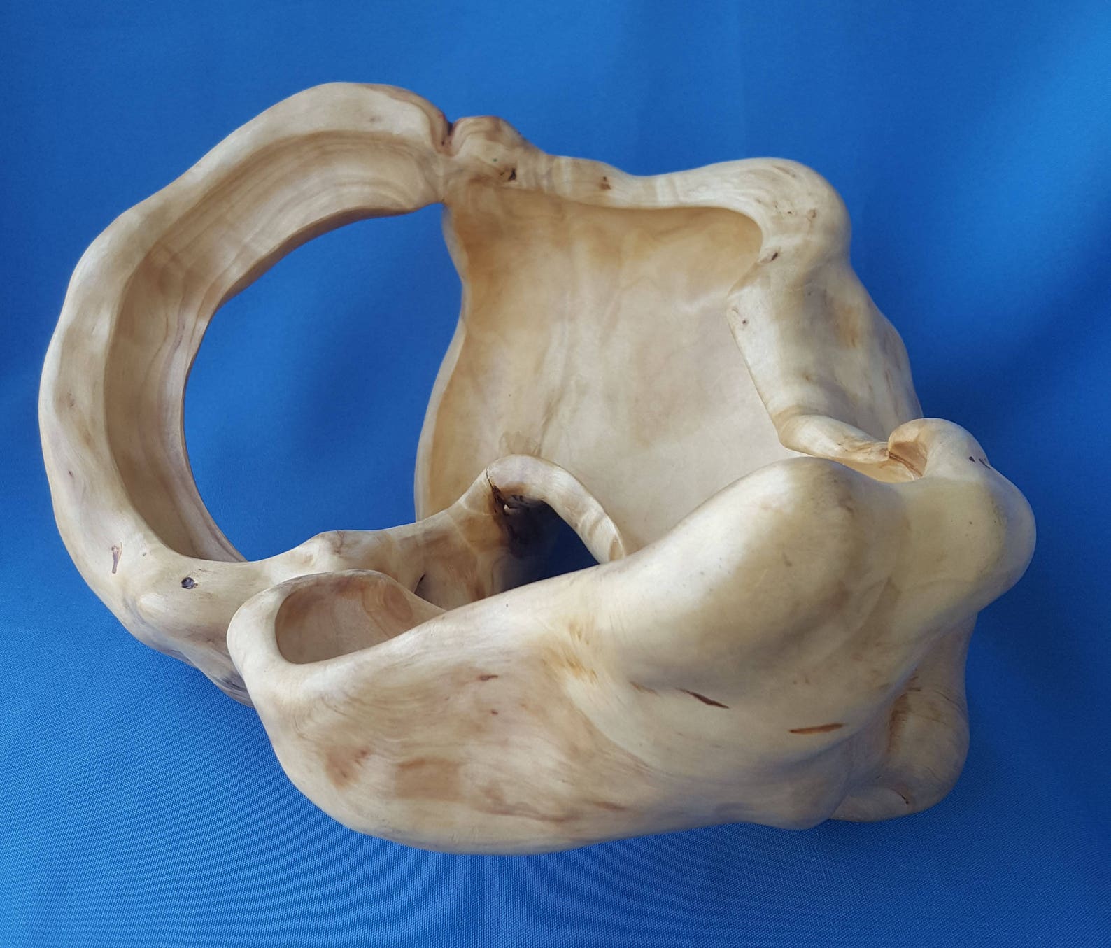 Wood Bowl Wooden Bowlnatural Wood Bowl Hand Turned Bowl Etsy