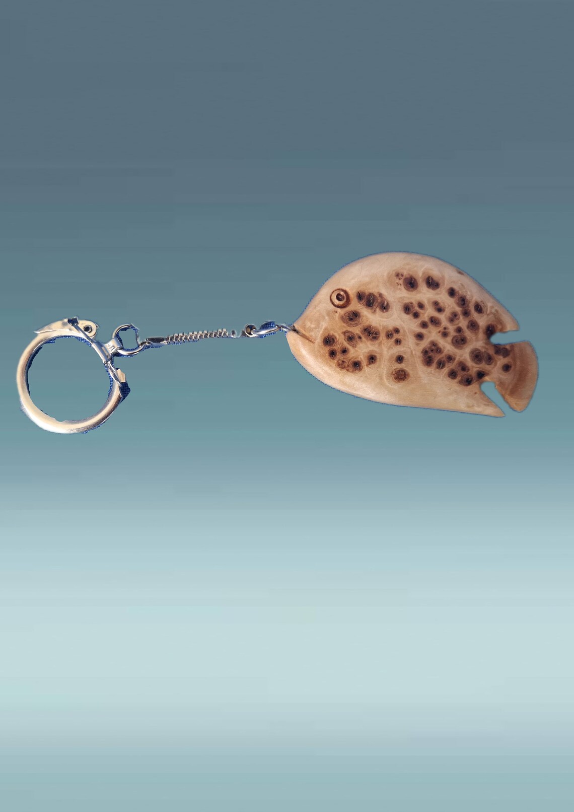 Wooden Keychain Fish Keychain Keychain Gift Fishing Etsy Australia