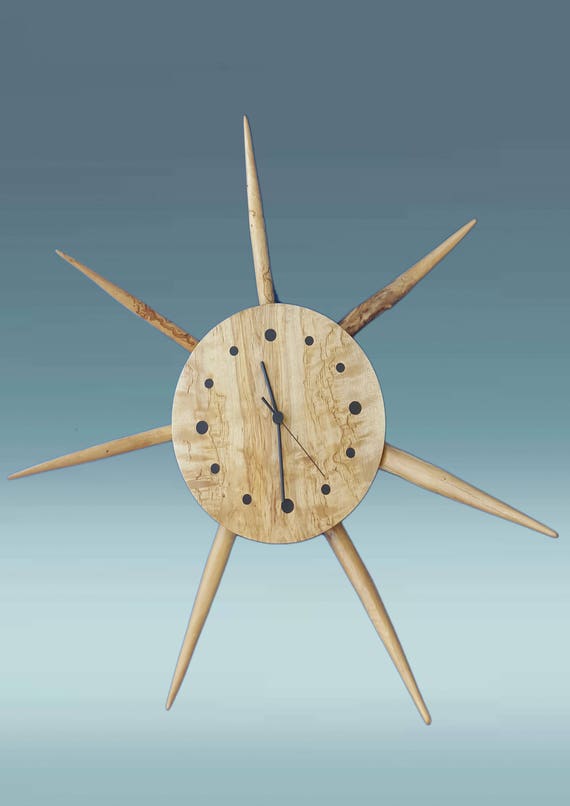 Reloj de pared, relojes de pared rústicos, reloj de pared de