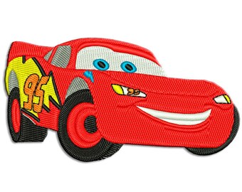 Based on Cars story Lightning Mcqueen Embroidery design - Machine embroidery design