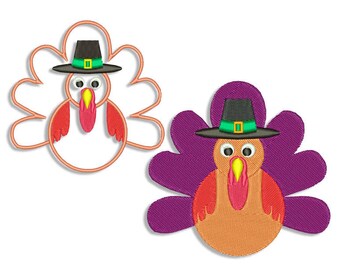 Thanksgiving Embroidery design - Machine embroidery design