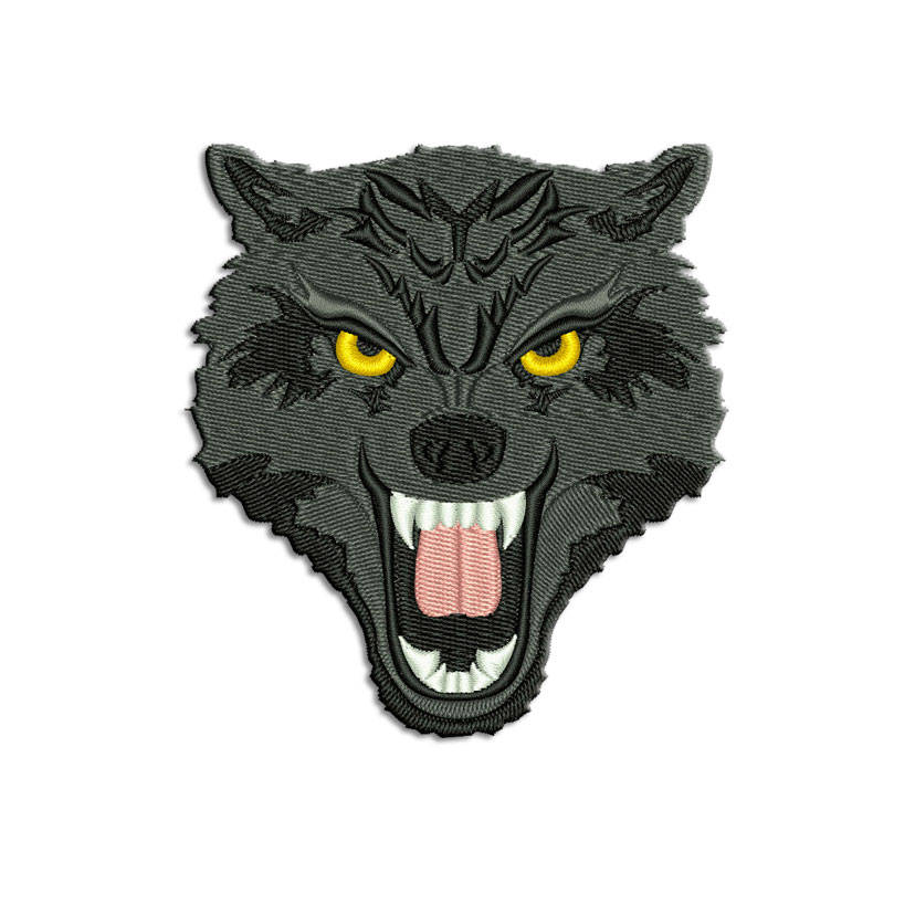Wolf embroidery design machine embroidery design  etsy Wolf embroidery design machine embroidery design  etsy