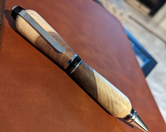 Black Walnut Cigar Pen from Reclaimed Wood